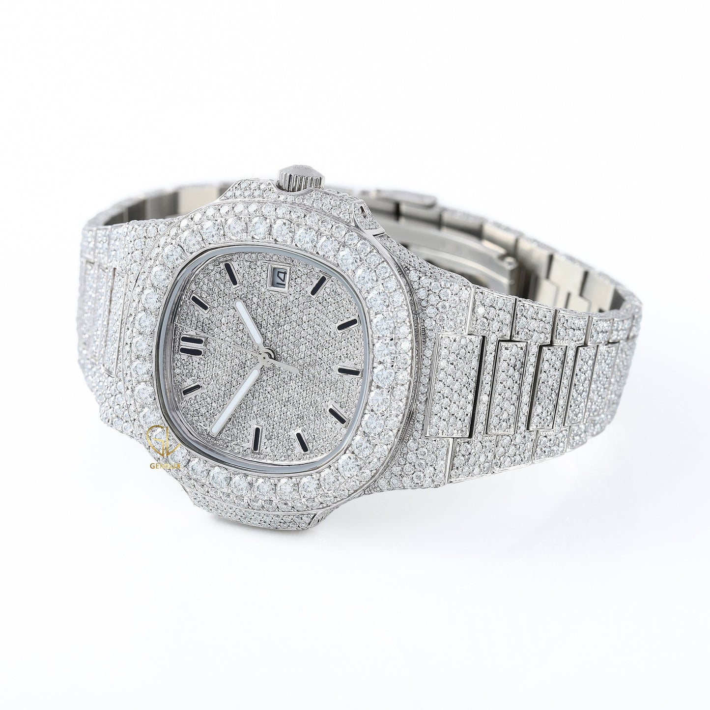 Pass Diamond Tester Iced Out VVS Moissanite Watch