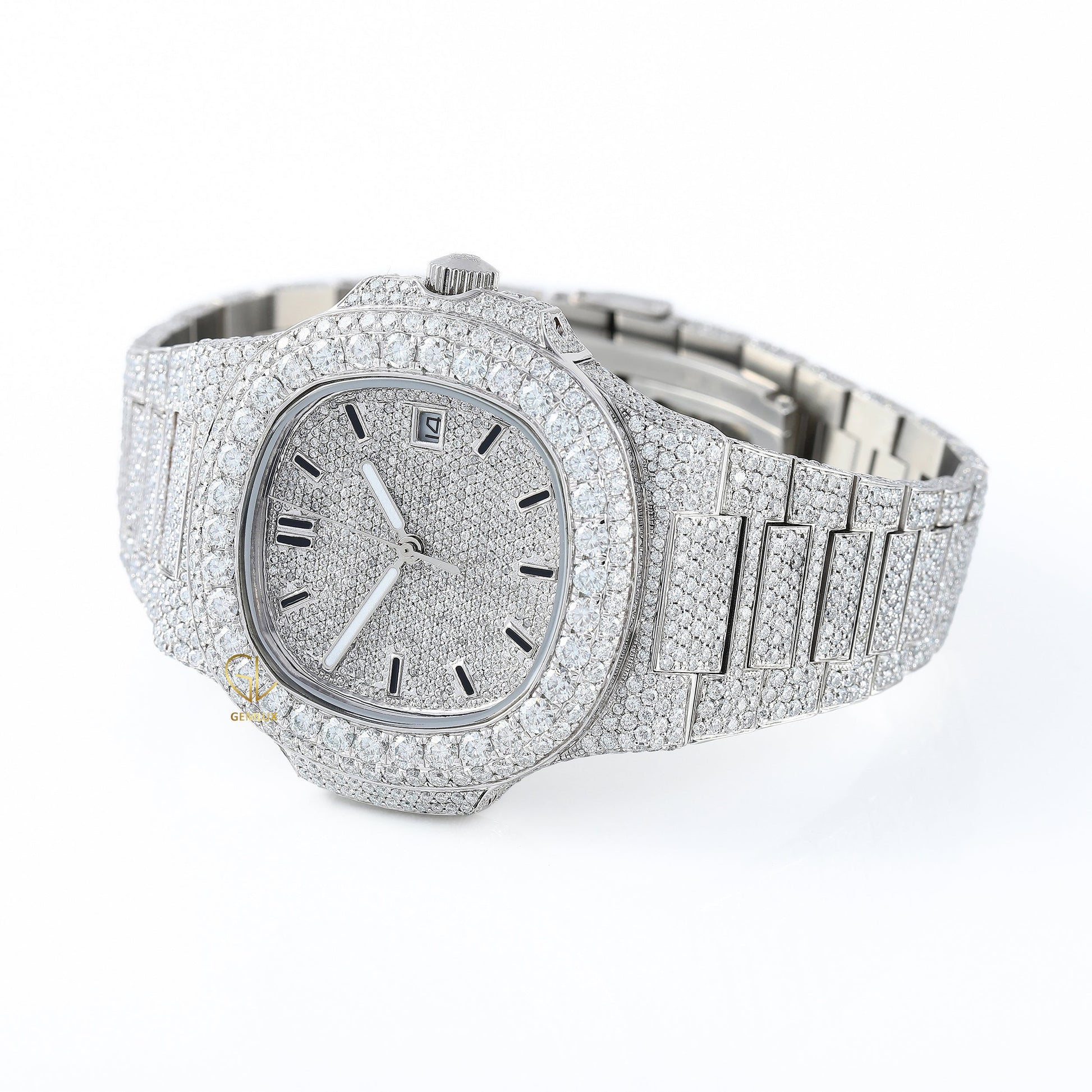 Pass Diamond Tester Iced Out VVS Moissanite Watch