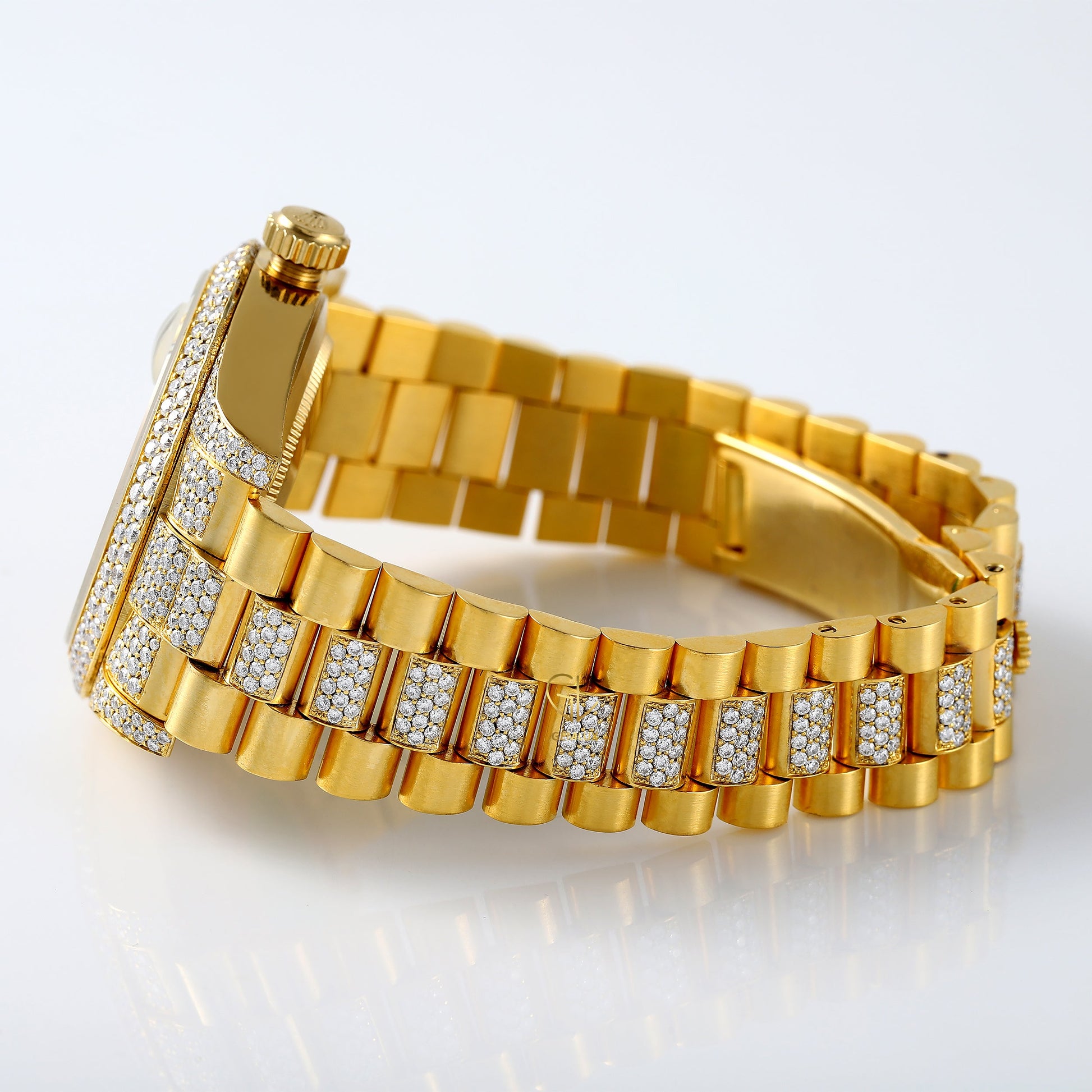 Lab Grown Diamond Day Date Presidential Watch For Men