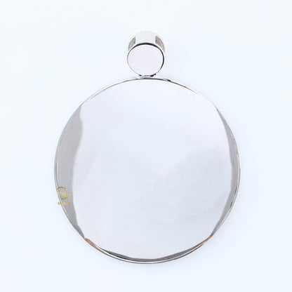 Iced Out VVS Moissanite Custom Letter Hip Hop Big Round Pendant