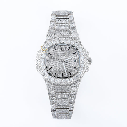 Pass Diamond Tester Iced Out VVS Moissanite Watch