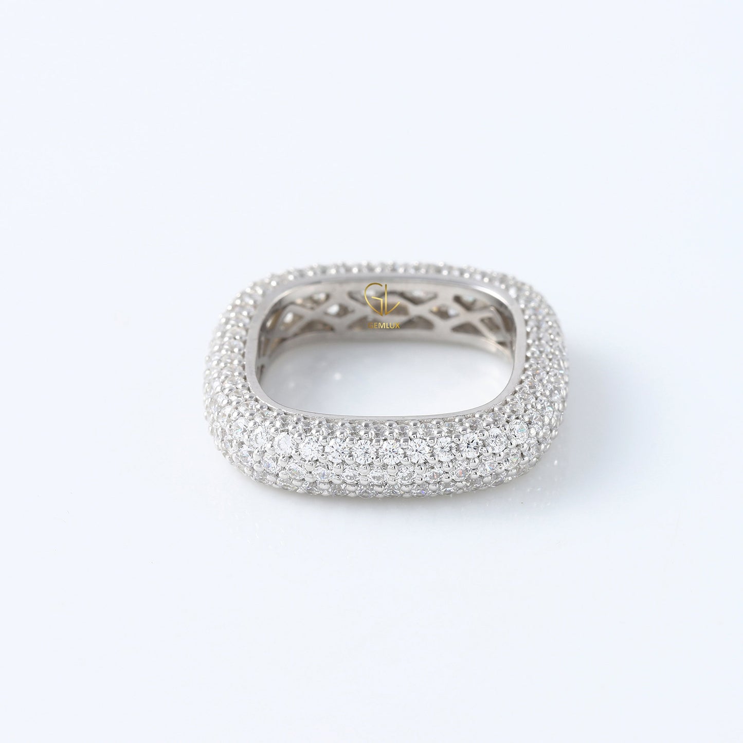 Square Eternity Lab Grown Daimond Band